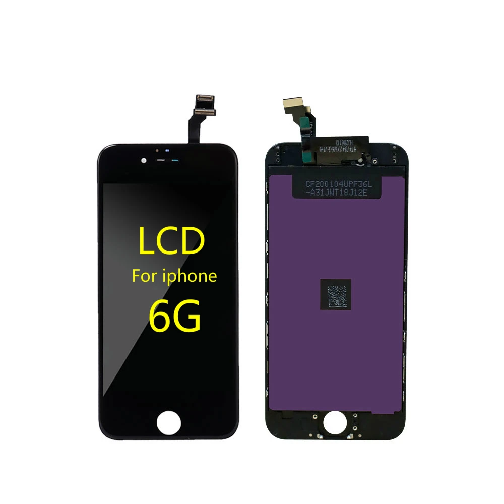 

Mobile Phones Replacement LCD Screen and Digitizer Full Assembly with Frame DE Pantalla for iPhone 6 6G