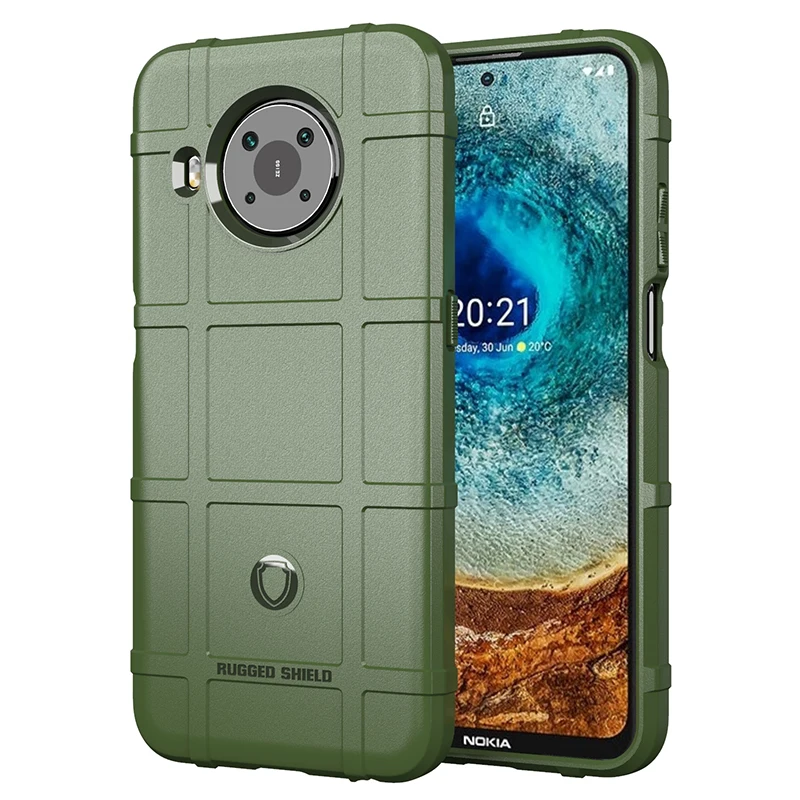 

Luxury Designed military phone cover for Nokia x20 Shockproof Soft Silicone Cell Phone Case For Nokia x10, 4 colors