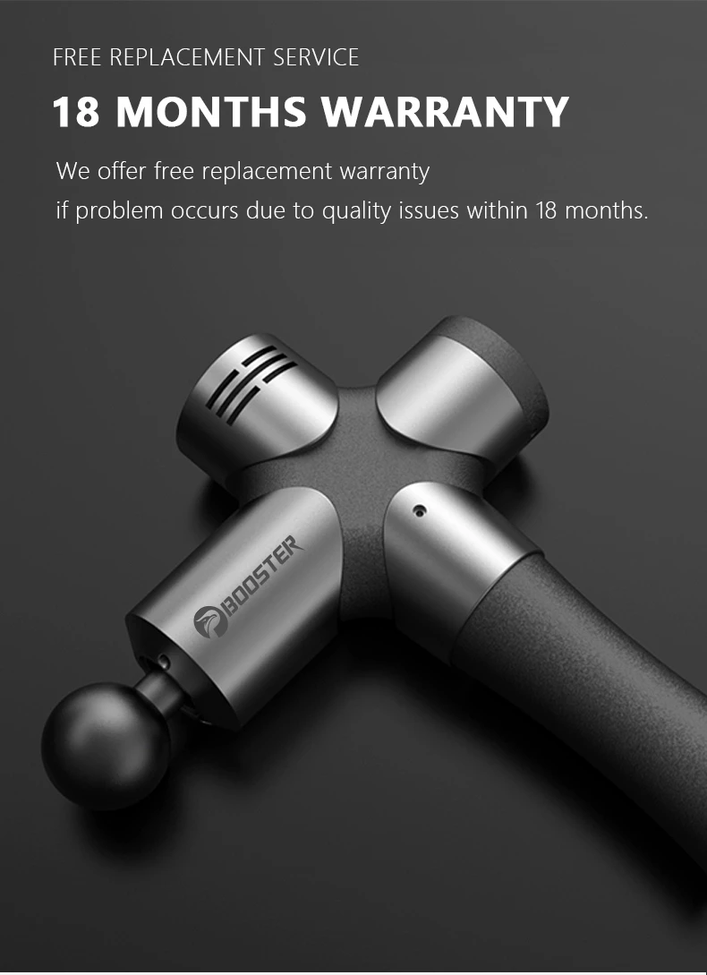 Booster Pro 3 Massage Gun Deep Tissue Muscle Massage Gun Cordless Therapy Vibration Body Relaxation Massager