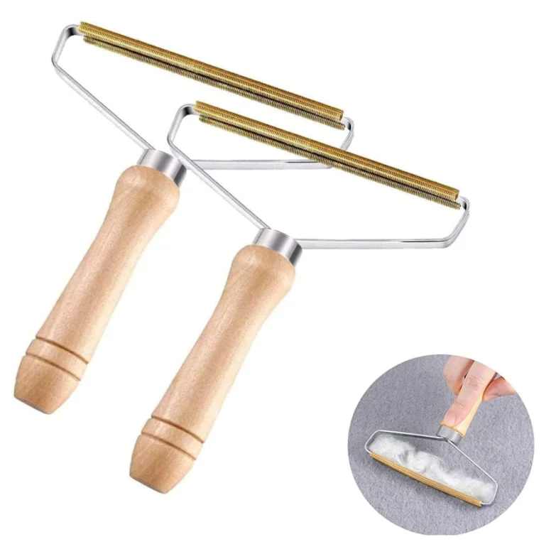 

Household Clothing Cleaning Tools Suitable for Clothes and Furniture Portable Hair Remover, Wood