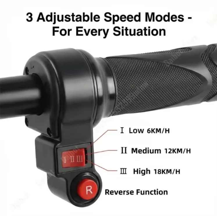 250W*2 36V Lightweight Foldable Mobility Scooter Electric Tricycle for Elderly Removable Battery Dual Motor 35-40km Range