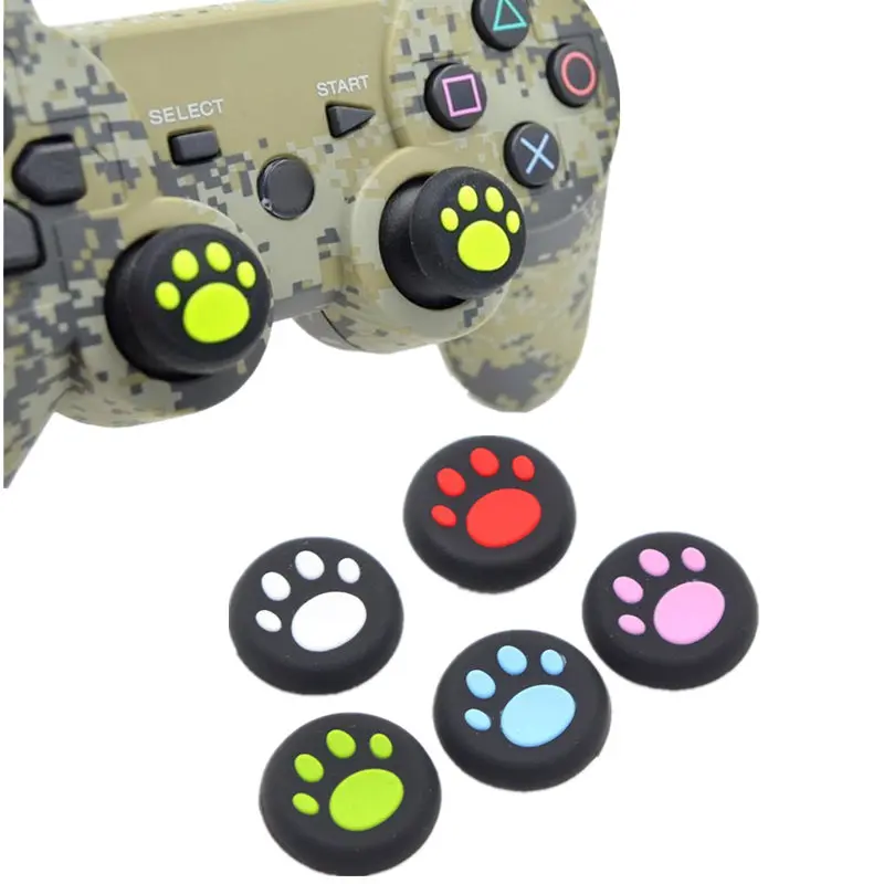 

PS4 accessories cats Analog stick Thumb stick grips Joystick silicone ForPS5/ PS4/PS3/PS2/XBOX Controller, 5 colors