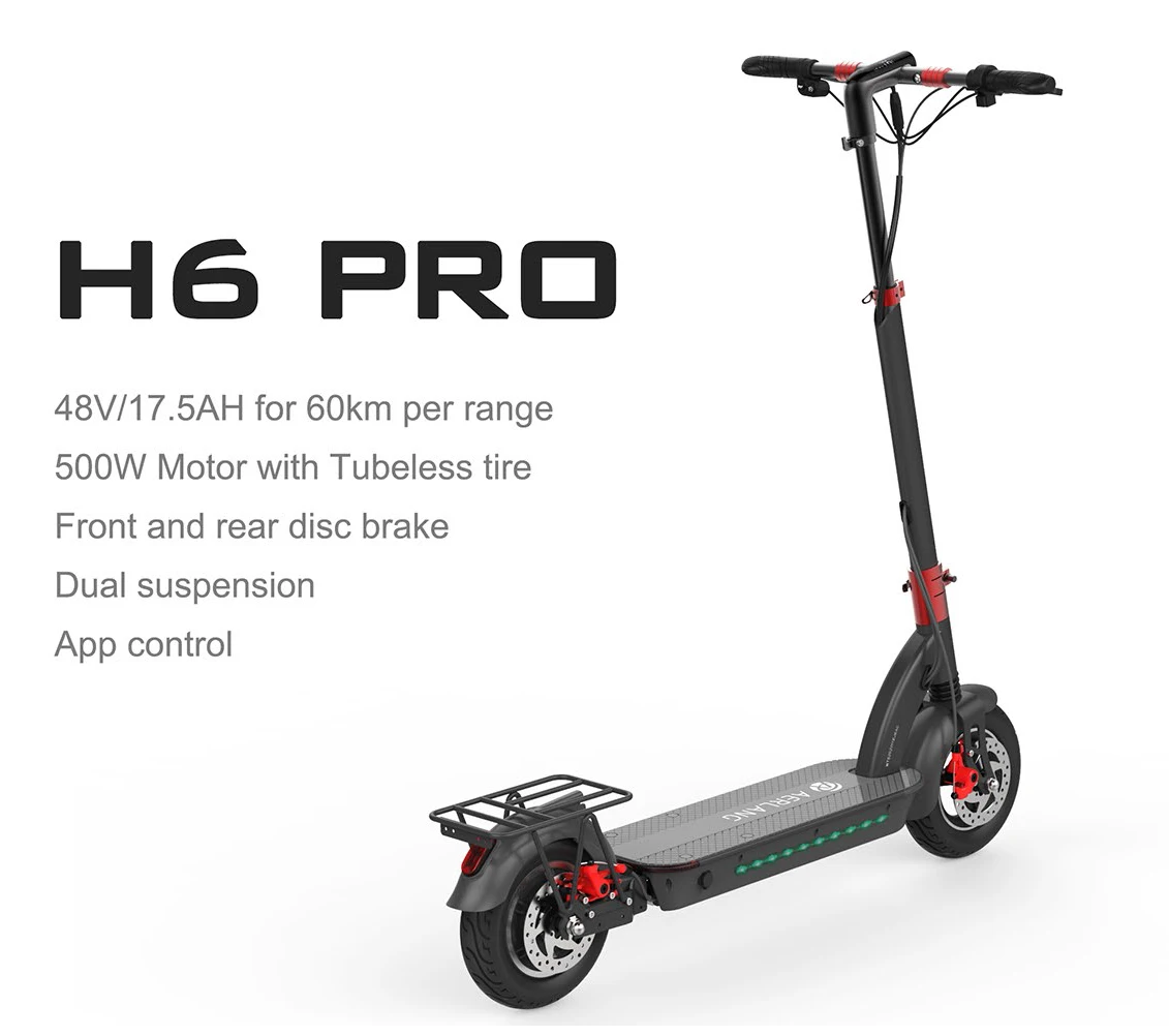 

aerlang 10 inch off road electric scooter 500 w