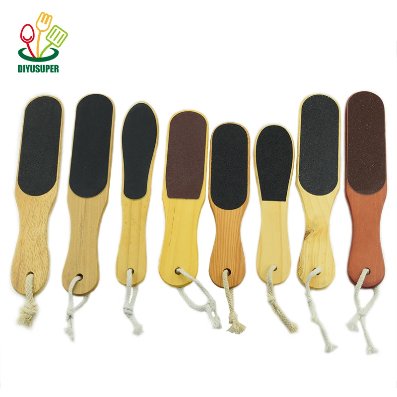 

Foot File Foot Grater Pedicure Hot Sale Wooden, Customized