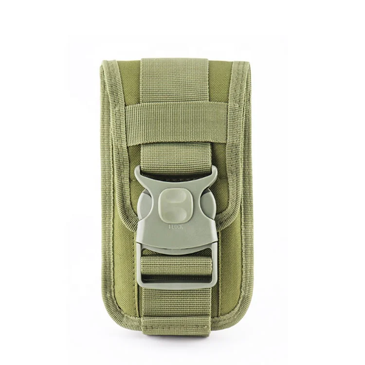 

Upgrade Hunting Camping Portable Tactical Waist Pouch Shockproof Double Phone Bag