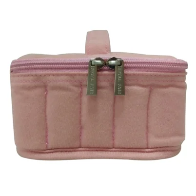 

2021 Pink Durable Portable Eco-Friendly Cotton Cosmetic Bag