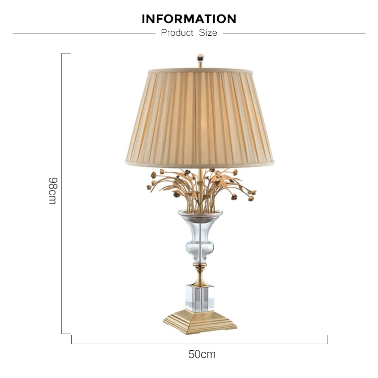 living room bedroom bedisde luxury decorative table lamp