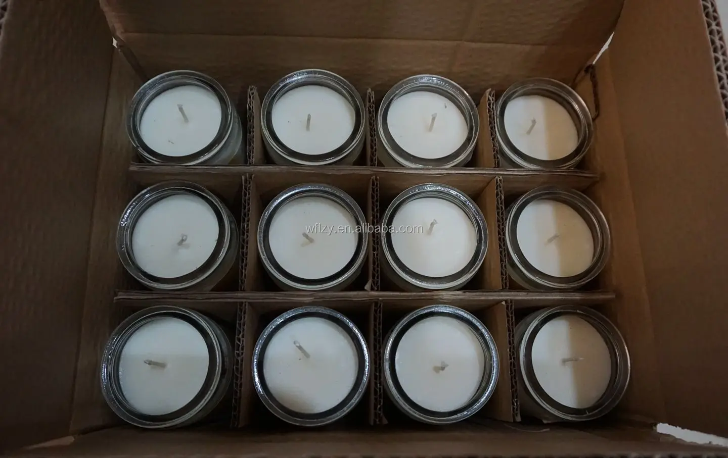 White Cheap 7 Days Votive Candles Spiritual Candles Church Prayer