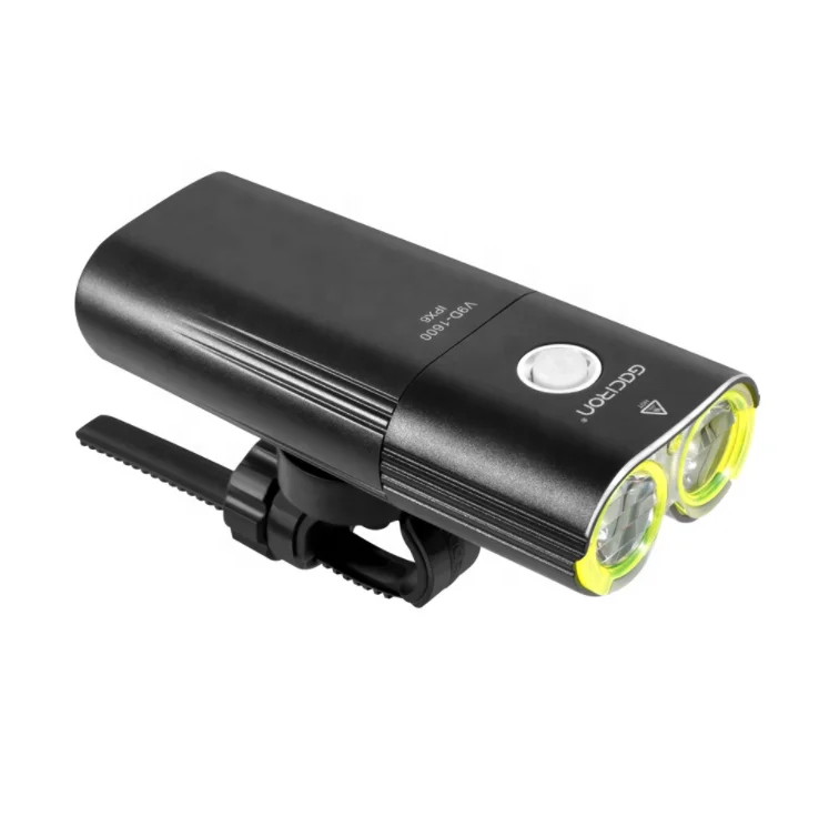 V9D-1600 Gaciron 1600Lumen Cycling Front Light USB Rechargeable Wire Remote Bike Led Torch Bicycle Waterproof Lamp