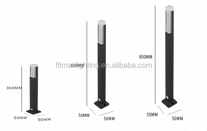 Outdoor Led Garden Lawn Light Modern Aluminum Led Lawn Lamp LED Landscape Light for Garden Yard