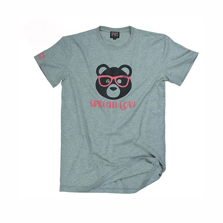 

Screen Printing 170grams 95% Cotton 5% Spandex Kids Women Mens T-shirts