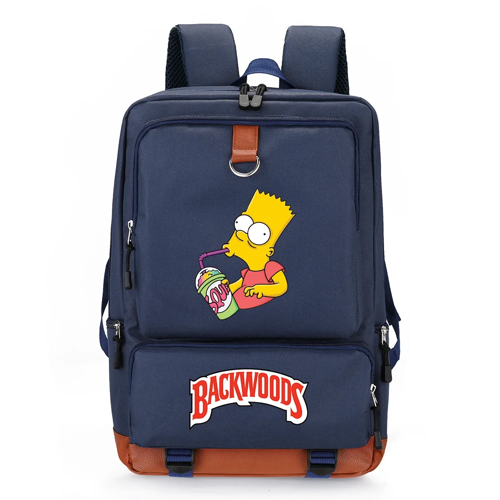 

New Arrival Oxford Cartoon Backwoods Bookbags Back Pack Laptop Travel Cookie Bakwoods Backpack