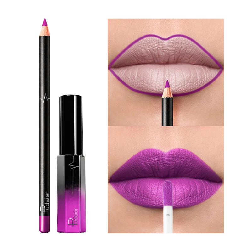 

wholesale matte halal customise private label vegan 36color lip color pencil