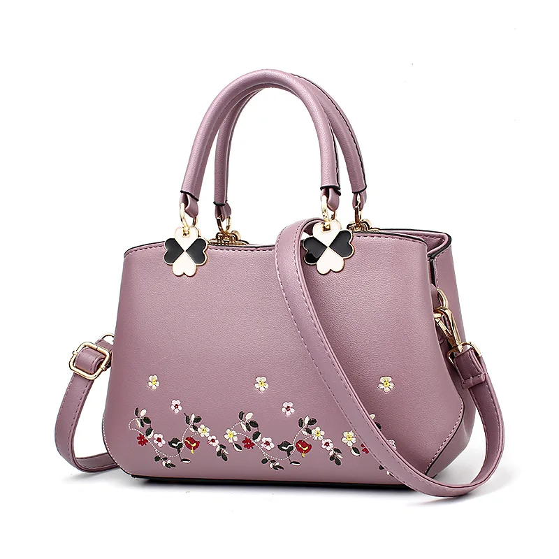 

2021 Latest Ladies New Design Wholesale Fashion Bags Women Embroidery Handbag, Multi