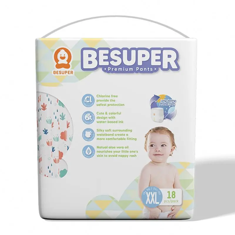 

besuper tifal baby diaper teddy diaper plant base diaper