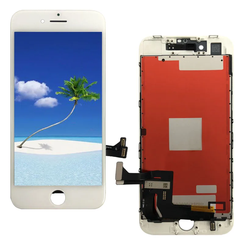 

10 pcs Original New for apple iphone 8 lcd display Free Shipping, Black/white