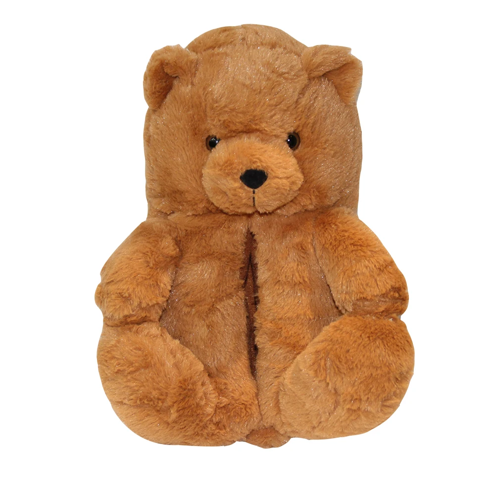 Plush Teddy Bear Bedroom Slippers Women Shoes Indoor House Slippers Buy Teddy Bear Slippers