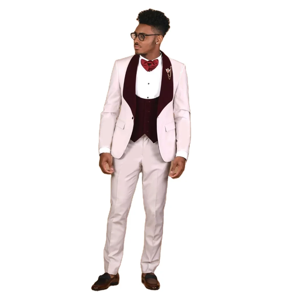 

Formal Business Men'S Suit Groom Wedding Dress Party Show Prom Male Suit