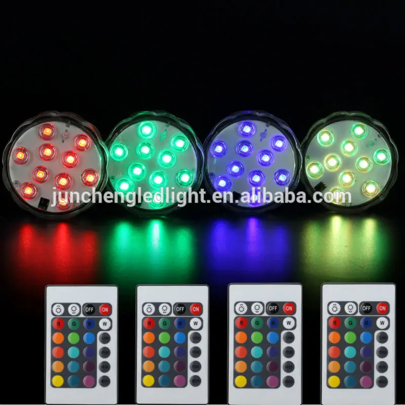 remote controlled submersible led light