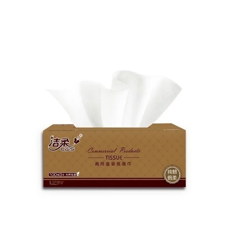 

Wholesale Facial Tissue Face Paper Fragrance Free Strong Absorbility Facial Tissue