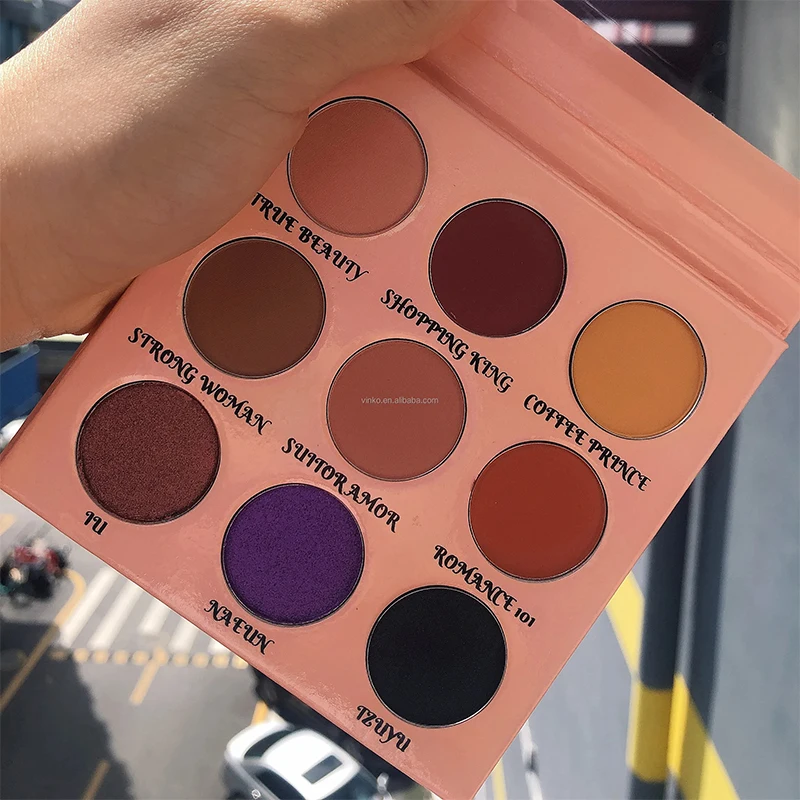 9 High Pigment Empty Eyeshadow Palette