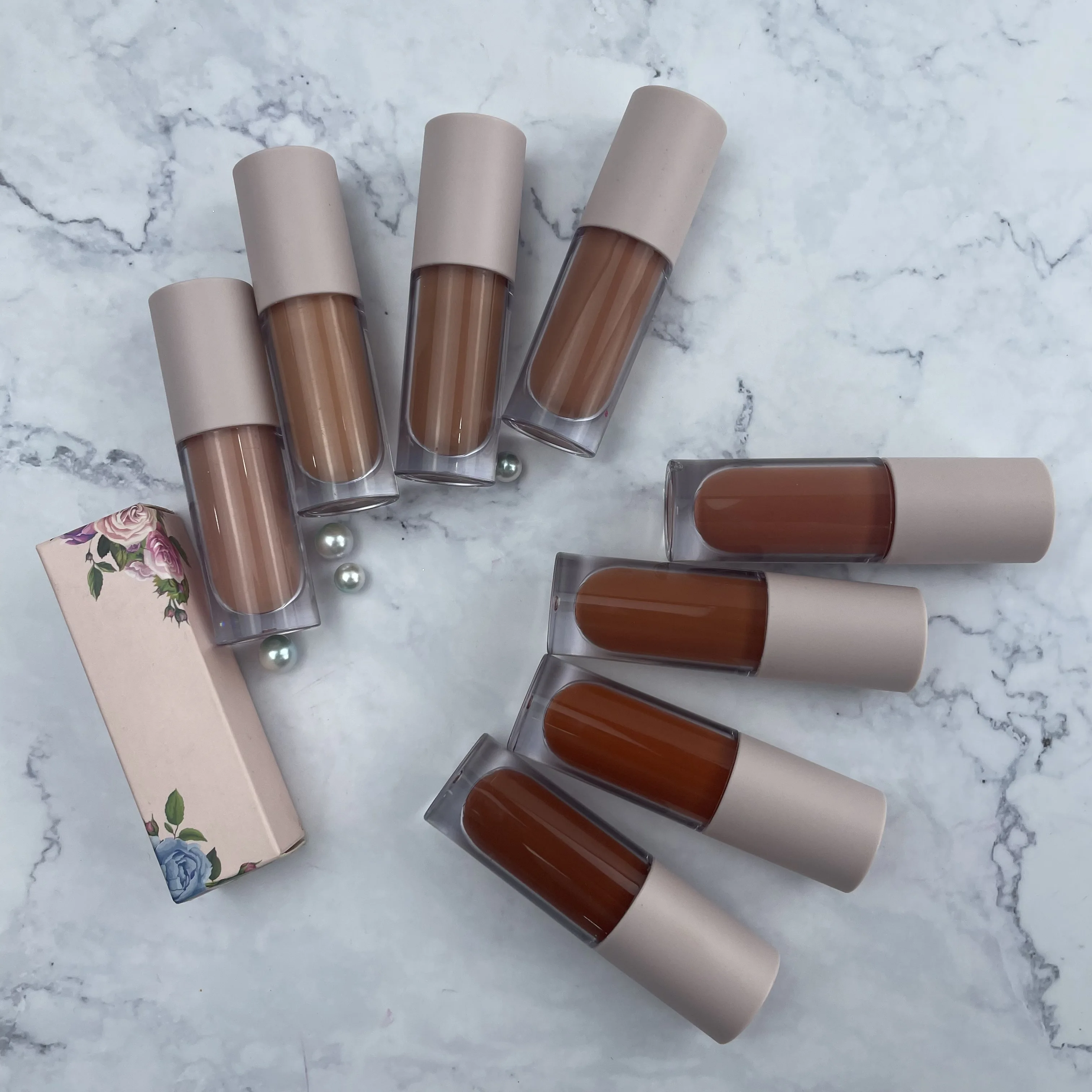 

Private Label Makeup Chocolate flavor nude Iip Stick Liquid Natural Vegan Cosmetic Waterproof Nude velvet Matte Liquid Lipstick