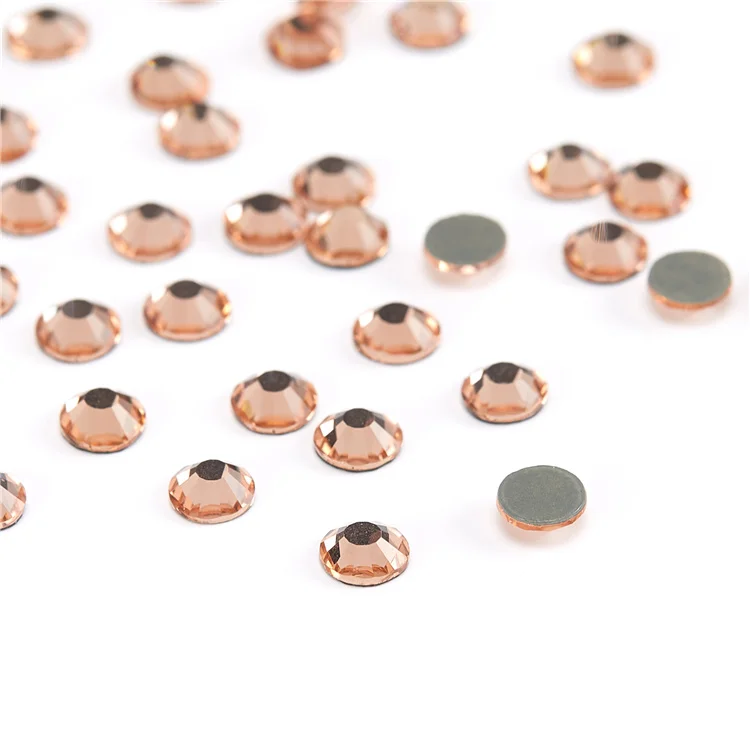 

wholesale rhinestone LT.Peach  hotfix stone for nail art decoration