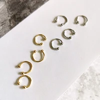 

Gold Silver Color Thin Tiny Ear Cuff Semi Circle Geometric Earrings Clips C Shape Minimalist Earrings for Women 2019 Jewelry