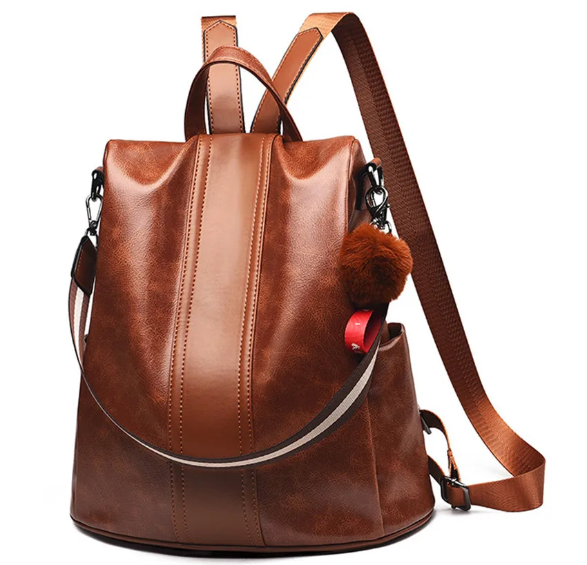 

Ladies Bag Women's Fashion Bags Backpacks, Khaki, black, brown
