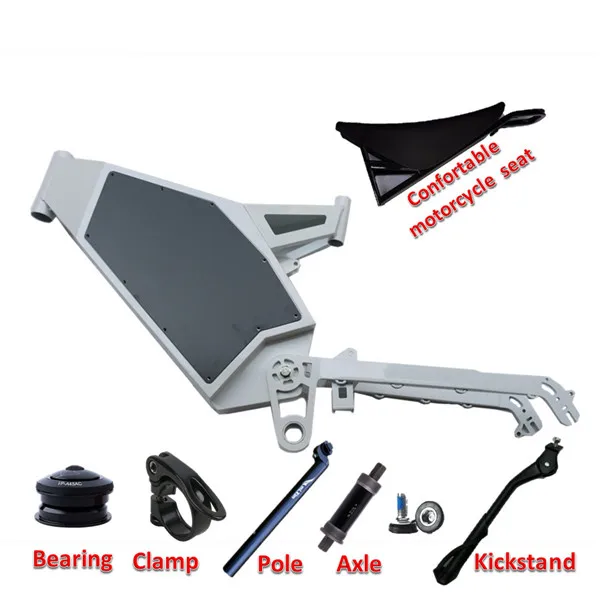 

Hot sale electric e bicycle frame 19-26"inch wheel size, Black or white