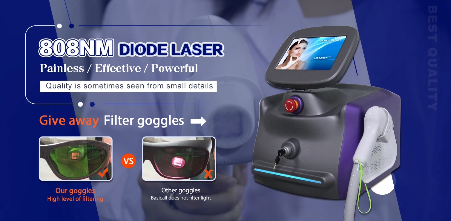 Professional laser full body hair removal system Alexandrite laser depilation machines 808nm diode laser hair reduce machines