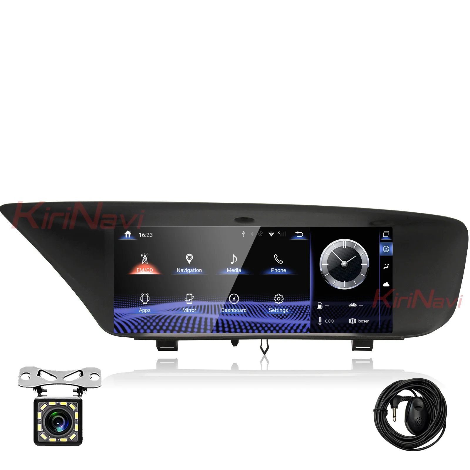 

KiriNavi android 11 car stereo for Lexus GS GS250 GS450h GS350 GS200t L10 car gps navigation radio stereo wifi Carplay DSP 4G
