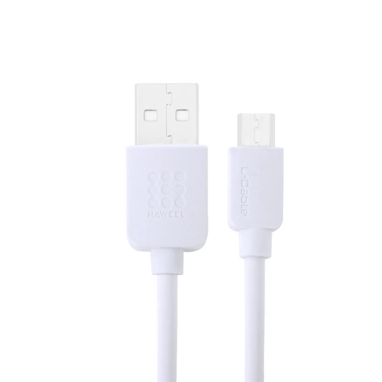 

HAWEEL 2m High Speed USB Data Sync Charging Cable for Galaxy Huawei Xiaomi LG HTC and Other Android Smart Phones