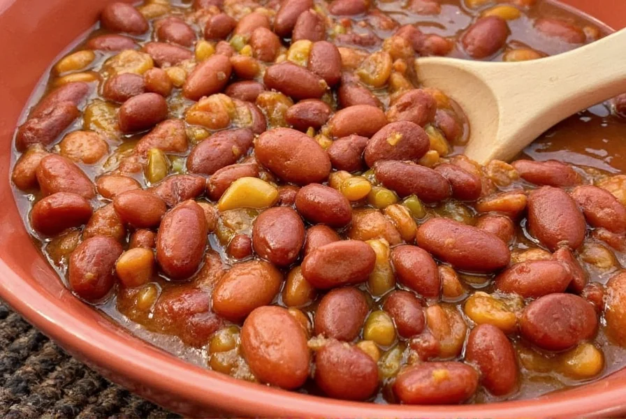 Vegetarian chili with beans