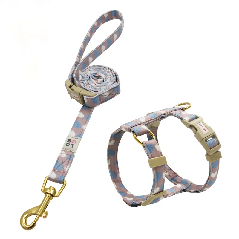 

Cat Traction Rope I-shaped Adjustable Chest Strap Type Cat Walking Rope to Prevent Breaking Away from Pet Supplies Harnesses, Pink, blue, yellow