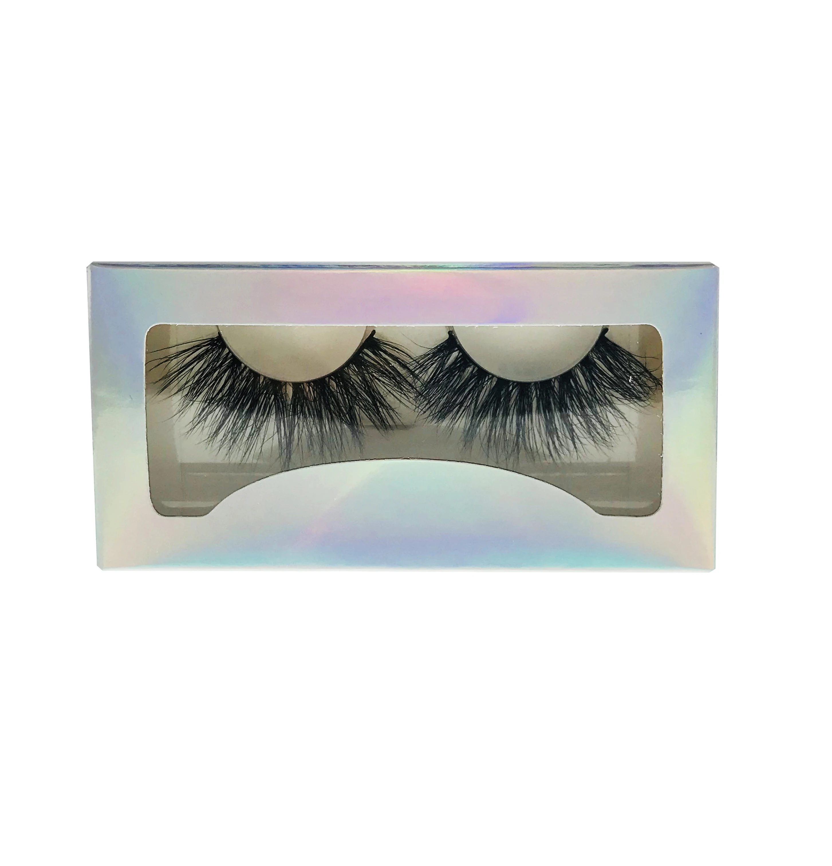 

Private label fake lashes 3d real mink false eyelashes, Black