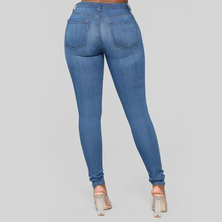 high waisted control jeans