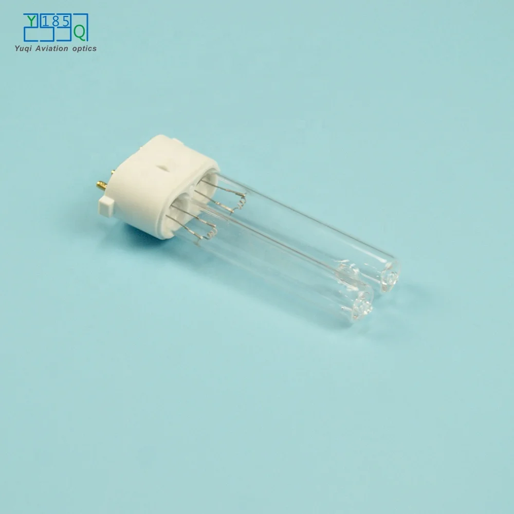 11w H Type Uvc Quartz Lamp Disinfection Germicidal Uv Light Ozone