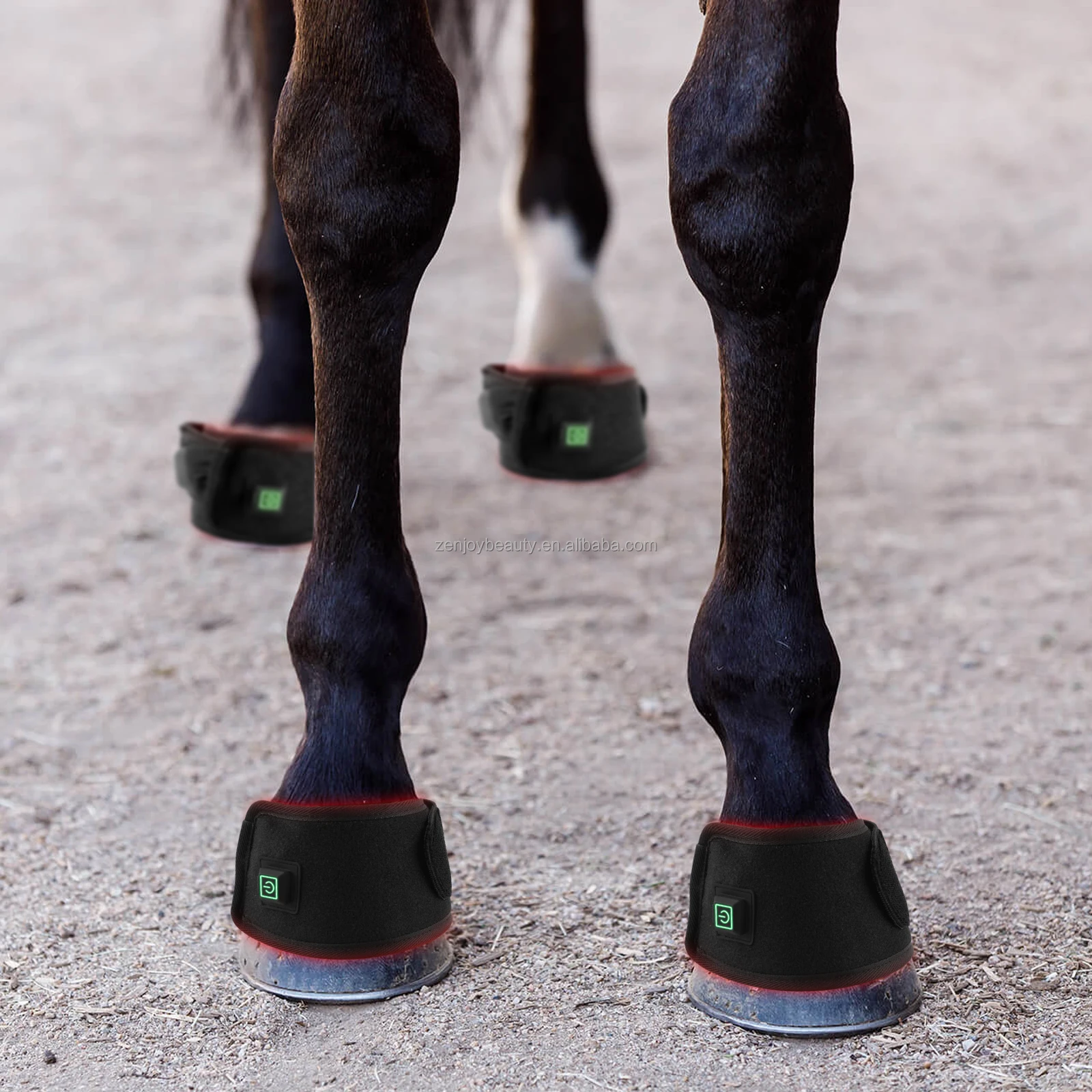 Built-In Battery Horse Red Light Therapy 660nm 850nm Infrared LED Equine Pain Relief Led Red Light Therapy Wrap Belt for Health