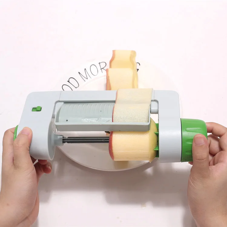 

WXL042 Multifunction Stainless Steel Cutting Tools Fruit Kitchen Gadget Accessories Vegetable Sheet Slicer