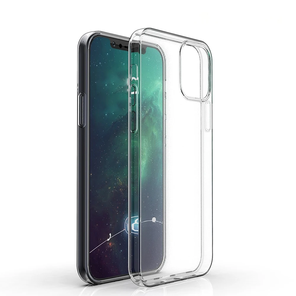 

For iPhone 12 Case Hot Sales 1mm Shockproof Transparent Clear TPU Phone Case for iphone 12 Pro Max 2021 Case