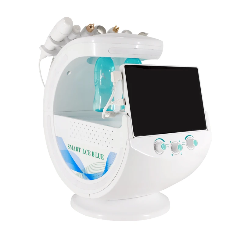 

2022 Hidro domestos aqua 7 in 1 hydra dermabrasion diamond microdermabrasion facial peeling machine with skin analyzer