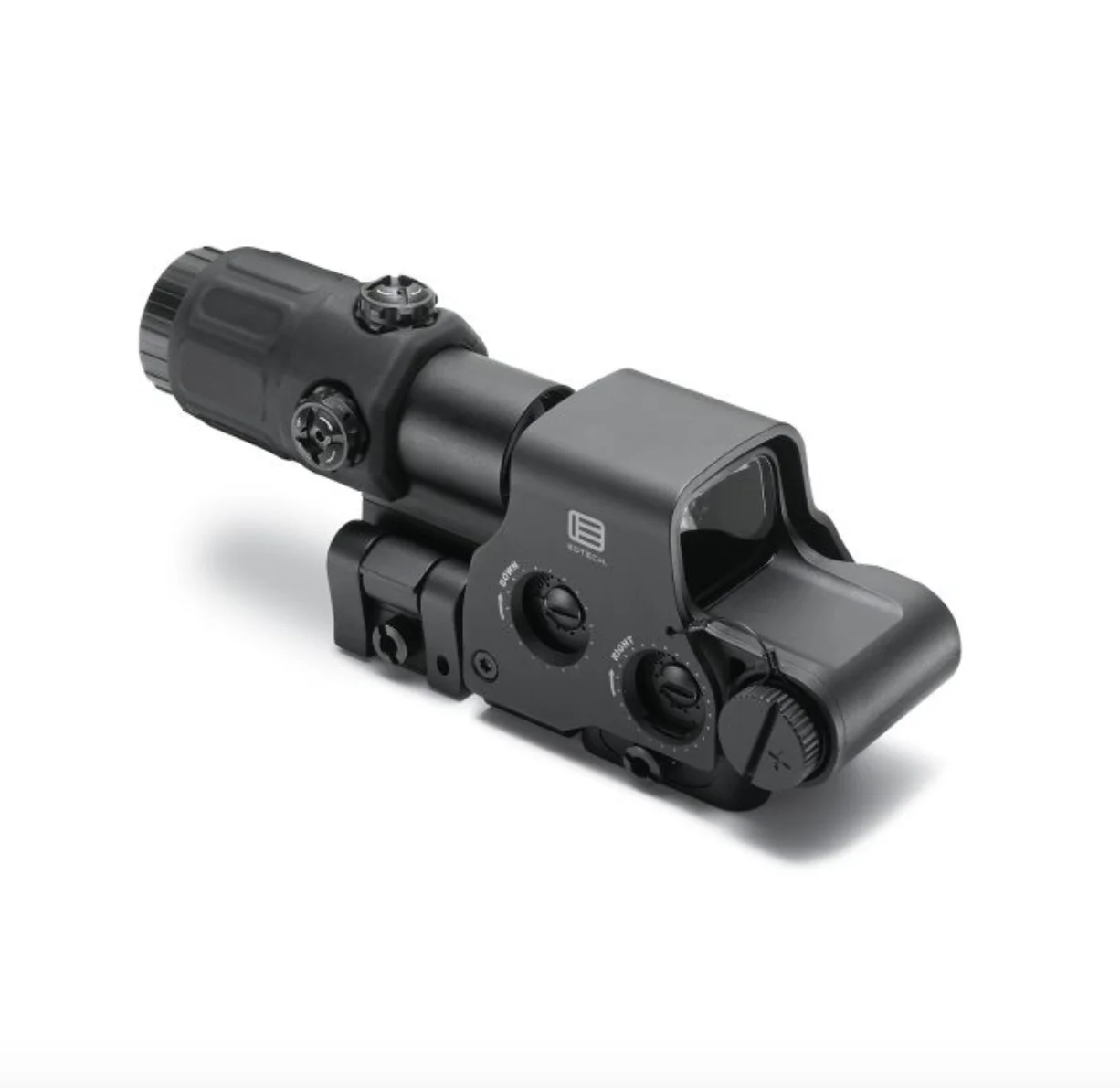 

HolyWarrior Silver coated glass EOTECH EXP-S3 Holographic sight red dot Hunting or airsoft GBB AEG use Full detail restore, Matte black