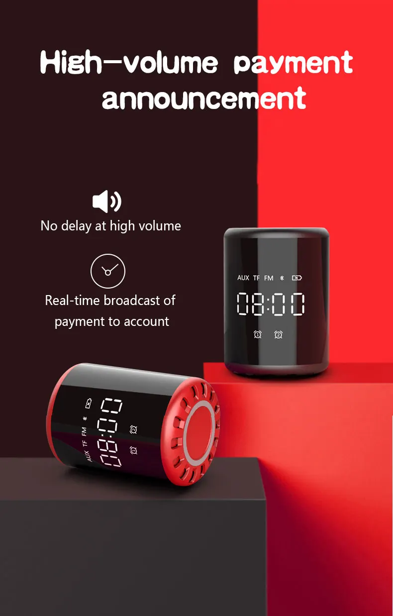 Bluetooth Speaker Wireless 2020 New Factory wholesale Oem Mobile Phone Accessories Car Portable Mini Subwoofer Dj Speaker Box