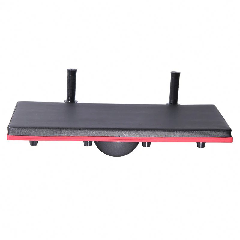 

3D Max Eco friendly Professional Anti-Slip Surface Roller Core Training Plank Balance Board, Black