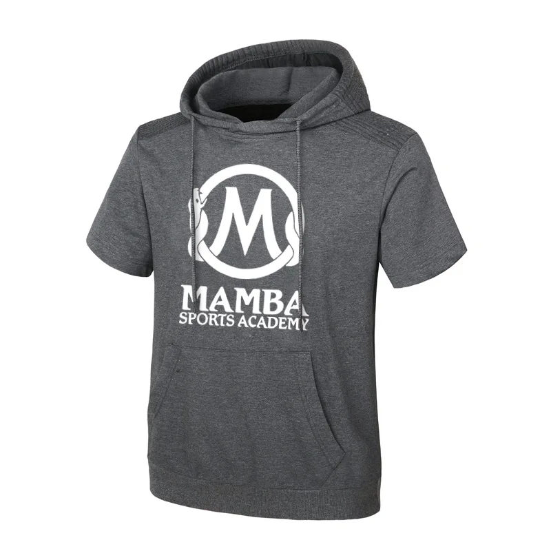 

Wholesale Customized Mamba Academy Basketball Short-Sleeved Vest Cotton T-Shirt Sports Training Pullover Top, Customized color