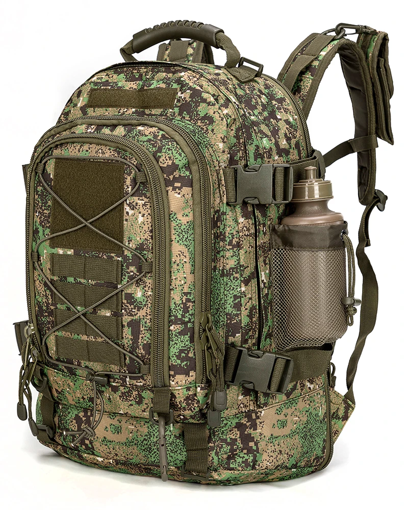 

US inventory 600D expandable bag hiking school backpacks travel military tactical backpack, Camo