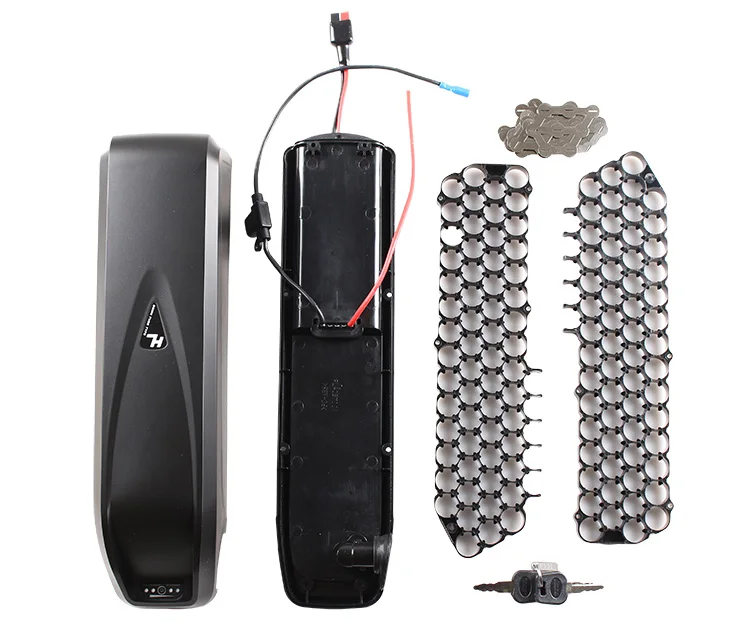 Hailong Plus Downtube Type 65pcs Cell Electric Bicycle Battery Box 36v