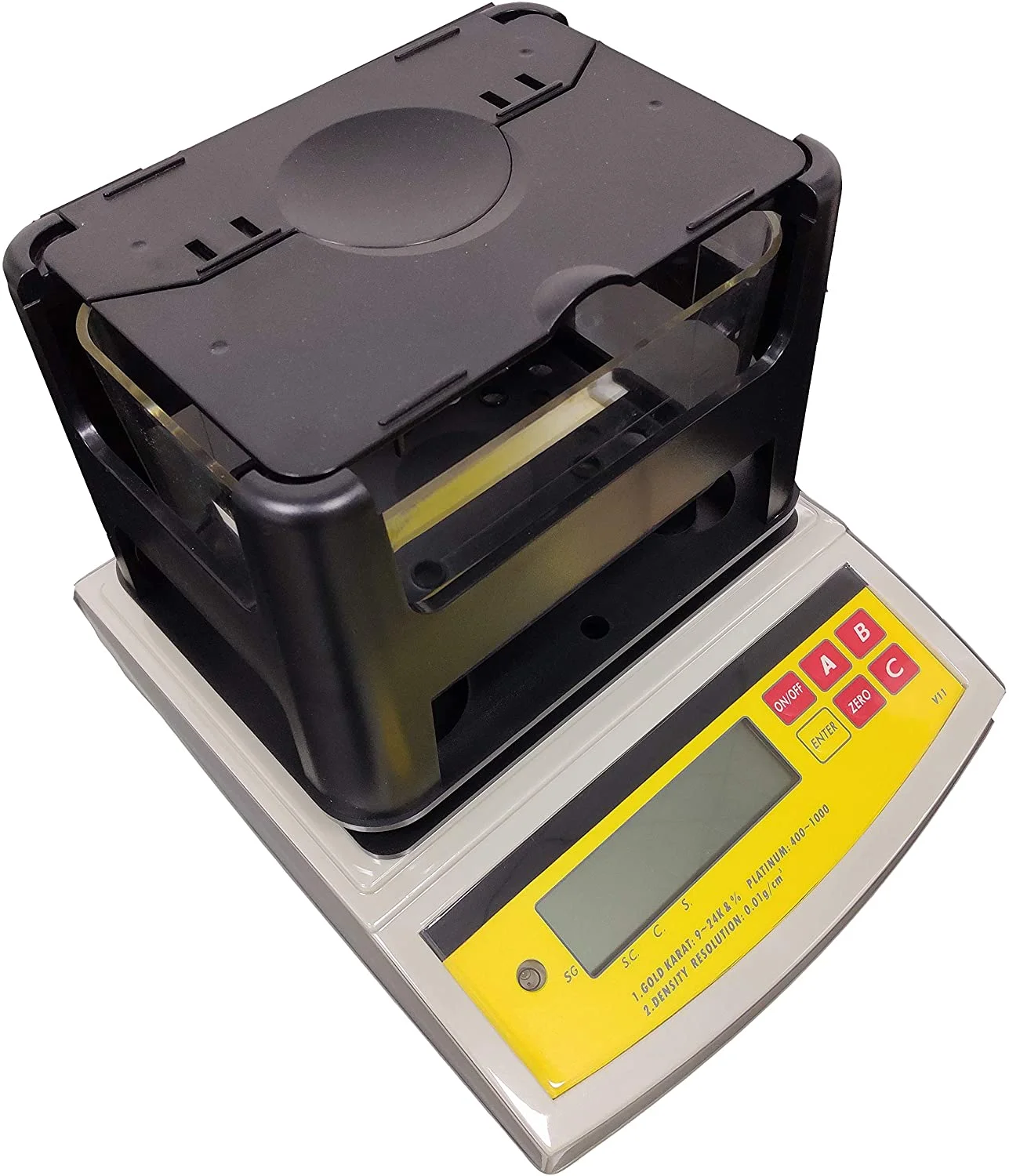 

3000g Gold Density Tester For Jewellery Checking And Identification, Yellow