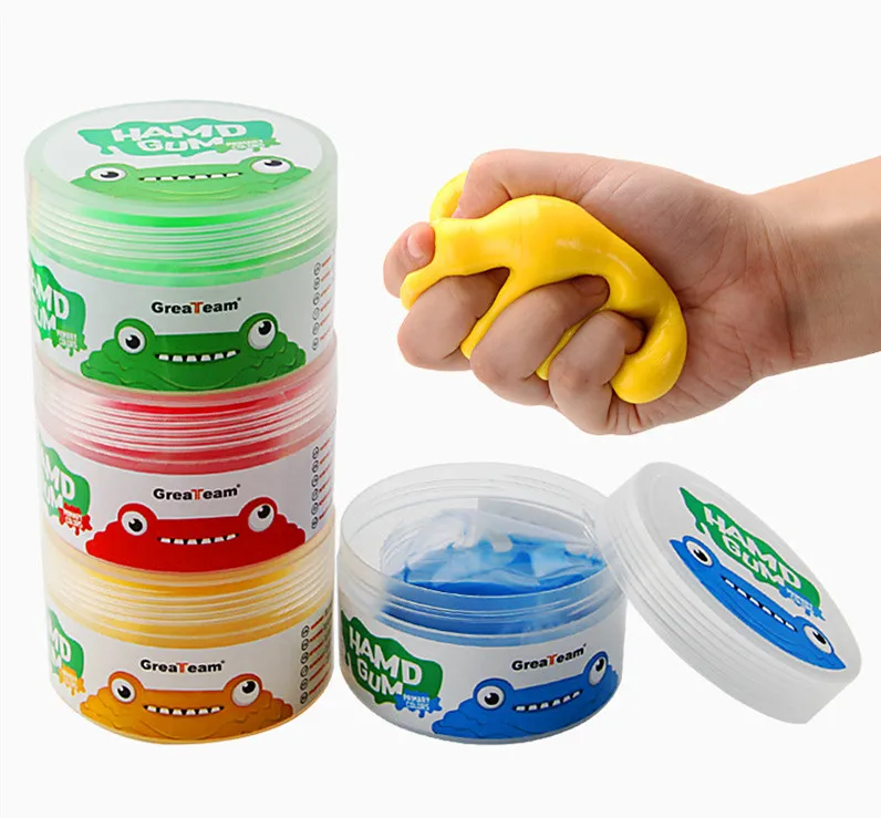 

Silicone hand therapy putty exercise set of 4 different colors different recovery stage